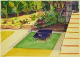 Caroline Walker, Ground Work, from Initiations Series, 2014, lithograph on wove paper