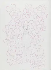 #3 (23.08.2012 Sidi-Bouzid, Tunisia) by Margherita Manzelli, 2012, graphite and glitter on paper, sold Jul 2021