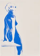 Lisa Brice, Untitled, 2019, screenprint on paper
