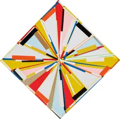 Joachim Grommek, Star V, 2006-07, acrylic and oil on board