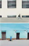 Rain Dogs by Manuel Pedro and Miguel Pablo Rosado, 2003, ink, gouache and paper collage on paper, in two parts, sold Jul 2021
