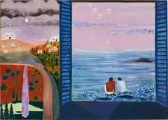 Freya Douglas-Morris, Journey Home, 2020, oil on canvas