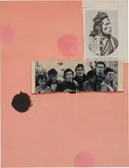 Untitled by Richard Hawkins, 2005, paper collage and acrylic on card, offered Jul 2021