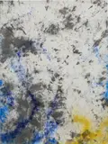 Jens Einhorn, *You're Driving Me Crazy II*, 2015, glue, polyester, pigment and oil on canvas