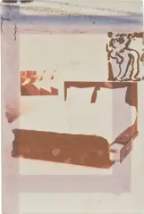 Augustus Thompson, Bedroom States 2, 2013, inkjet on raw canvas