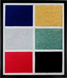 Six Colours after Richter by Vik Muniz, 2008, c-print flush-mounted to aluminium, sold Jul 2021