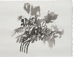 Untitled by Julie Mehretu, 2014, ink on paper, offered Oct 2021