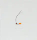 Tom Wesselmann, Smoking Cigarette, 1998, liquitex on paper collage on Bristol board