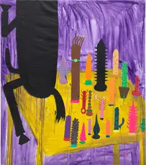 Frederik Næblerød, Stilleben, 2017, oil on canvas