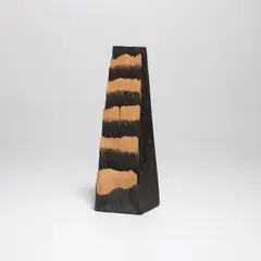 David Nash, Rising Layers, 2007, charred wood