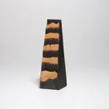 David Nash, Rising Layers, 2007, charred wood