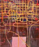 Alex Hubbard, Untitled, 2011, acrylic, resin and fibreglass on canvas