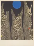 Max Ernst, Forêt et soleil - Der Bretterwald, 1956, photolithograph on Arches paper