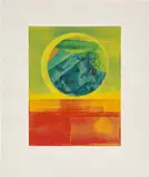 Max Ernst, Die Hochzeit von Himmel und Erde, 1970, screenprint on Schoeller-Karton paper