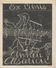 Annae Alsatiae by Max Ernst, 1929-1930, print on paper, sold Dec 2021