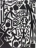 A. R. Penck, AUFSTAND DER SPIELER
