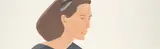 Gray Bow by Alex Katz, 1989, oil on canvas, offered Feb 2020