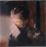 Pie Fight Study 4 by Adrian Ghenie, 2008, oil on canvas, offered Feb 2020