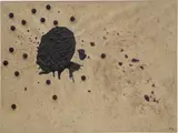 Carol Rama, Pornografia due, 1965, mixed media on canvas