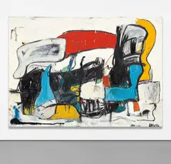 Eddie Martinez, Entitlement, 2012, acrylic, oil and spray paint on canvas