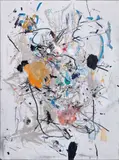 Secundino Hernández, Untitled, 2014, gouache, acrylic, oil and alkyd on canvas