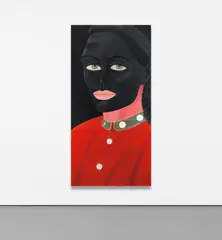 Kate Valk, as Brutus Jones in The Emperor Jones by Alex Katz, 2006, oil on linen, offered Feb 2020