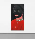 Kate Valk, as Brutus Jones in The Emperor Jones by Alex Katz, 2006, oil on linen, offered Feb 2020