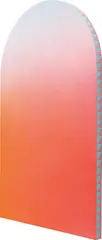Untitled (Flat) by Alex Israel, 2013, acrylic on stucco and ceramic tiles on aluminium frame, sold Feb 2020
