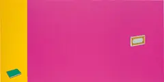 Michael Craig-Martin, Narrative Painting, 1993-94, acrylic on canvas