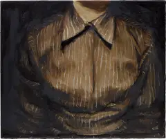 Michaël Borremans, The Shirt, 2002, oil on canvas