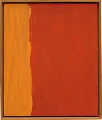 Untitled by Günther Förg, 1994, acrylic on wood, in artist's frame, sold Feb 2020