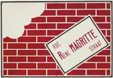 Marcel Broodthaers, Rue René Magritte Straat