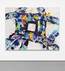 Sam Francis, Facing within, 1975, acrylic on canvas