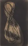 Nicolas de Staël, Figure, 1945, charcoal on paper