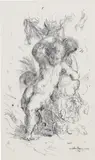 Glenn Brown, Drawing 29 (after Dell'Abate)