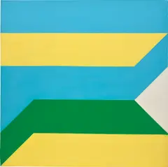 Gerd Leufert, Untitled, 1970, acrylic on canvas