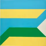 Gerd Leufert, Untitled, 1970, acrylic on canvas