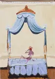 Genieve Figgis, Lady on a Bed, 2015, oil on canvas