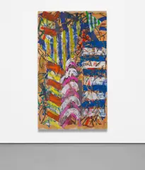 Michael Goldberg, Untitled, 1989, oil and oil stick on canvas