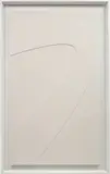 Keith Coventry, Pure Junk VIII, 2016, carved wood, muslin, beeswax, gesso, glass and wood, in artist's frame