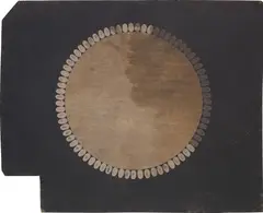 Richard Long, Untitled, 2012, oil and graphite on wood