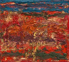 Derek Jarman, Dungeness G1, 1994, oil on canvas