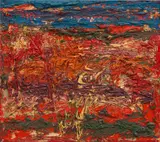 Derek Jarman, Dungeness G1, 1994, oil on canvas
