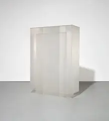 Marcus Taylor, Untitled (Abstract Elevations #4), 1993, acrylic sheeting, in 3 parts