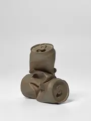Beer Can Penis by Sarah Lucas, 1999, bronze, sold Jul 2020