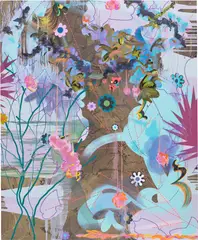 Fiona Rae, We Go in Search of Our Dream, 2007, oil and acrylic on canvas