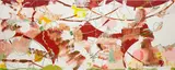 Fiona Rae, Untitled (White, Red and Yellow), 1995, oil and acrylic on canvas