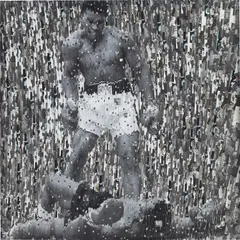 Ra David Mach, O.K.K.O, 2013, postcard collage