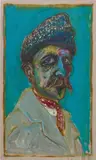 Billy Childish, Untitled, 2010, oil and charcoal on linen