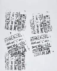 Untitled by Josh Smith, 2006, acrylic on canvas, offered Jul 2020